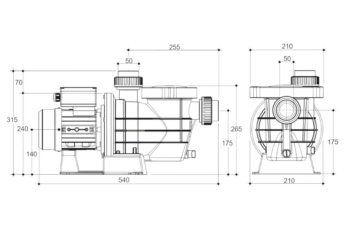 ����� � �����������   7,9�3/� Gemas STREAMER MINI �=10 0,37��� 230� (0111STRM50M)
